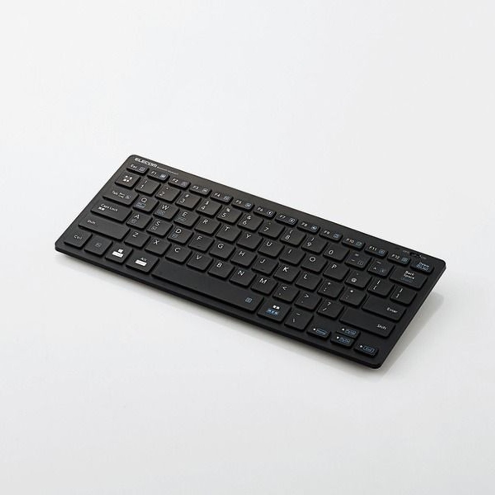 エレコム　ＴＫーＦＢＰ102ＢＫ　ＢＬＵＥＴＯＯＴＨ, ブラック, 78キー（日本語配列）