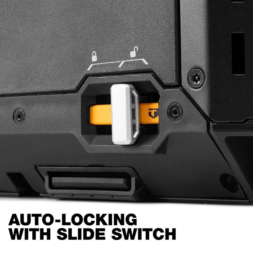 【数量限定】TOUGHBUILT（タフビルト）STACK TECH(スタックテック) 　3段ドロワーツールボックス, ブラック, TB-B1-D-70-3