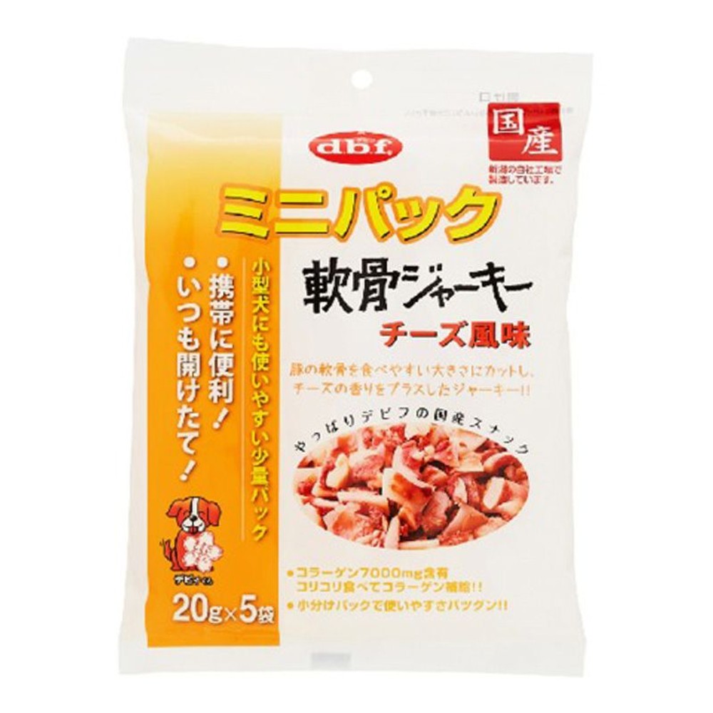 ミニパック　軟骨ジャーキー　チーズ風味100ｇ, チーズ風味, 100g