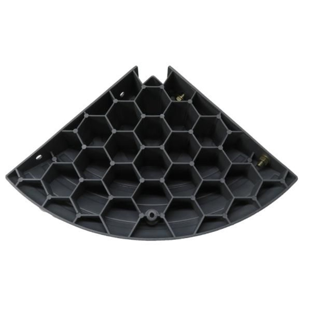 樹脂段差プレートＣ, ブラック, 40mm