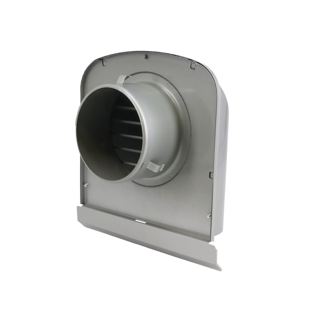 強制　Ｍ型フードガラリ　１００パイ　ＭＺＥＶ１００ＢーＭＧ, メタルグレー, φ100