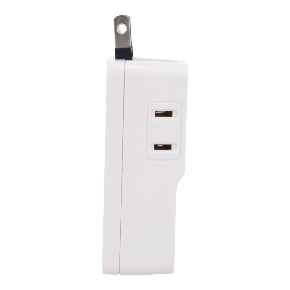 WIZ'A ウィザ 雷サージ付ＰＤ20Ｗ　3個口タップ, ホワイト, PD20W