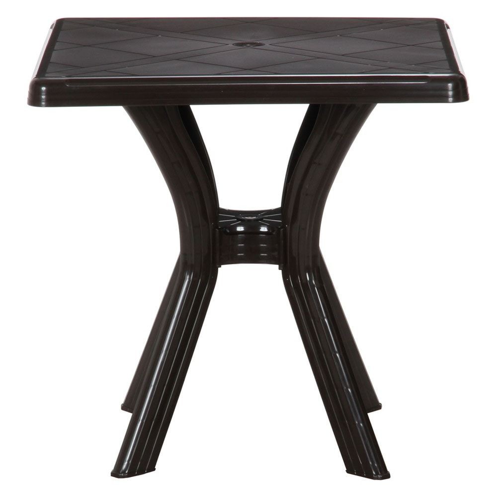 ＰＣ　スクエアテーブル　アンジェロ　ブラウン（12284）【メーカー直送・代引不可】, ブラウン, 730×730