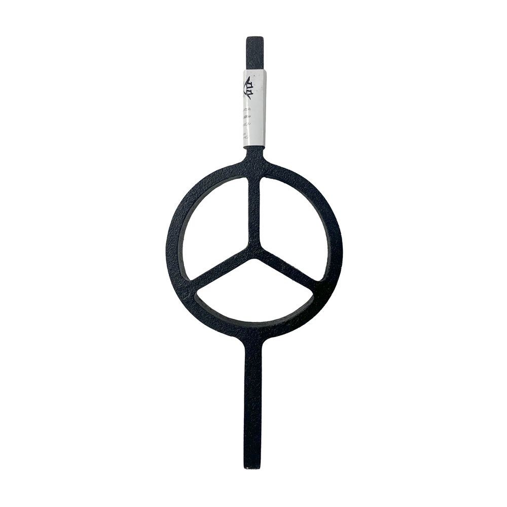 鋳物 竹割３ツ割 中 15cm, ３ツ割, 幅151mm&times;奥行364mm&times;高さ64mm