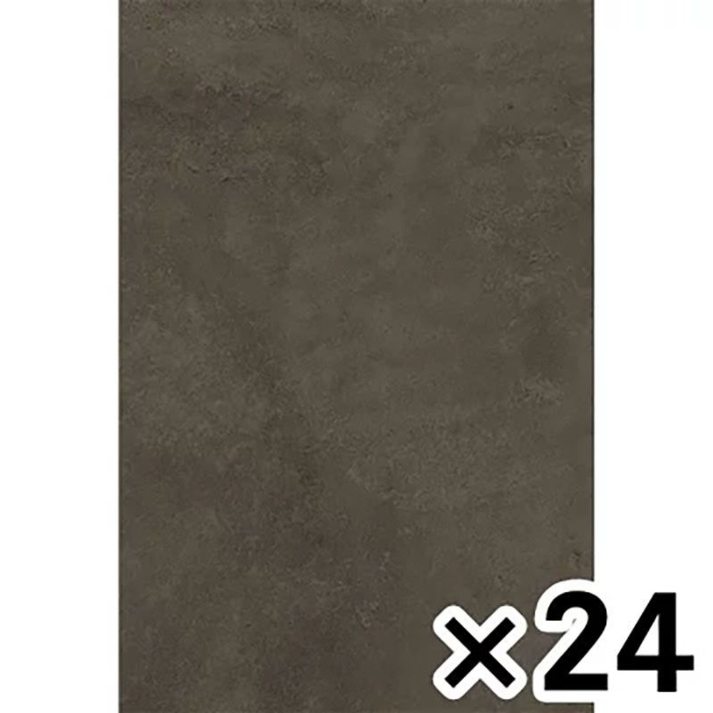 ゆかペタ  YKP202  モイストタイル（ブラック） &times;24個セット, モイストタイル（ブラック）, 幅300&times;奥行450&times;高さ2mm