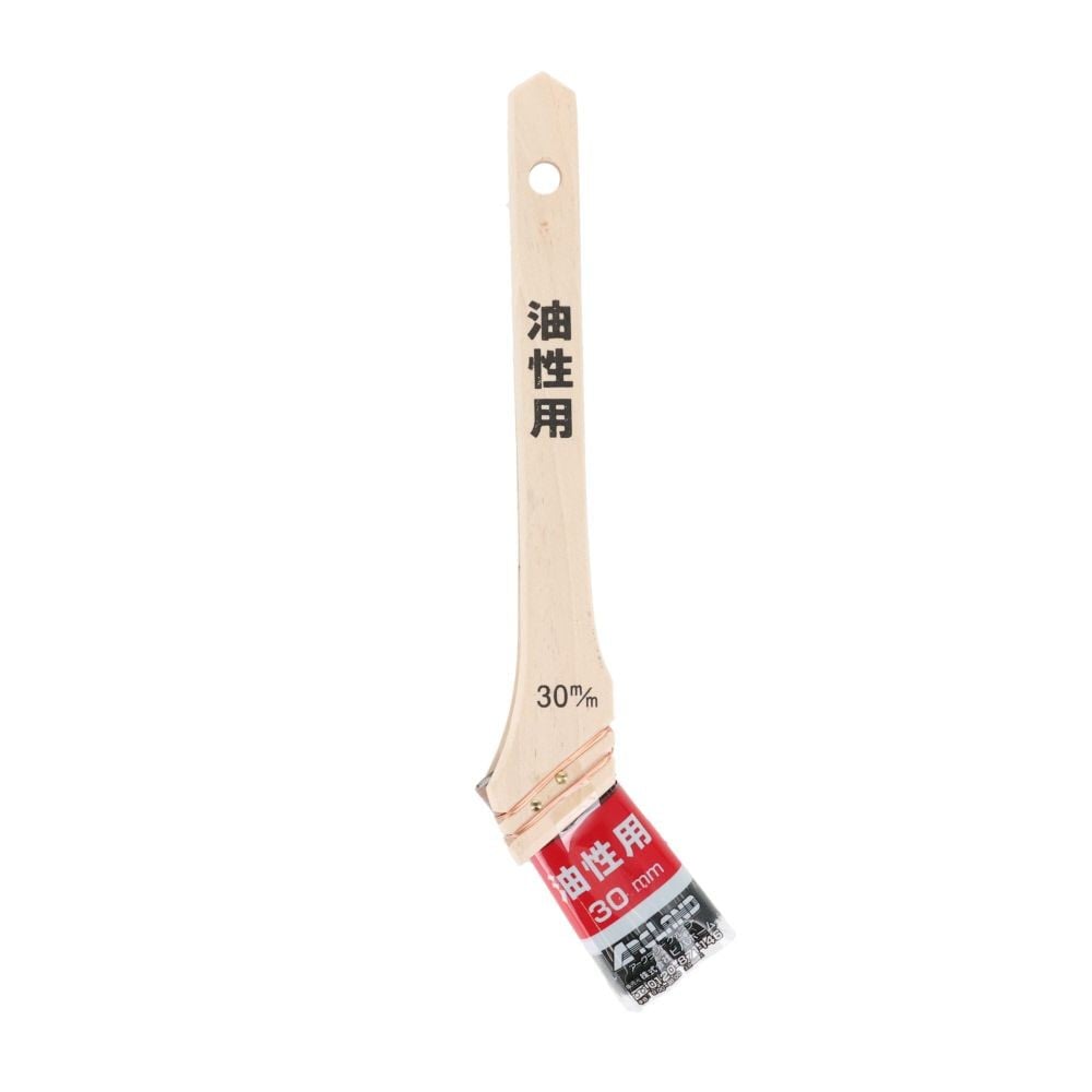 ウィザ WIZ'A 油性用刷毛 ６本組, 黒(30), 30mm