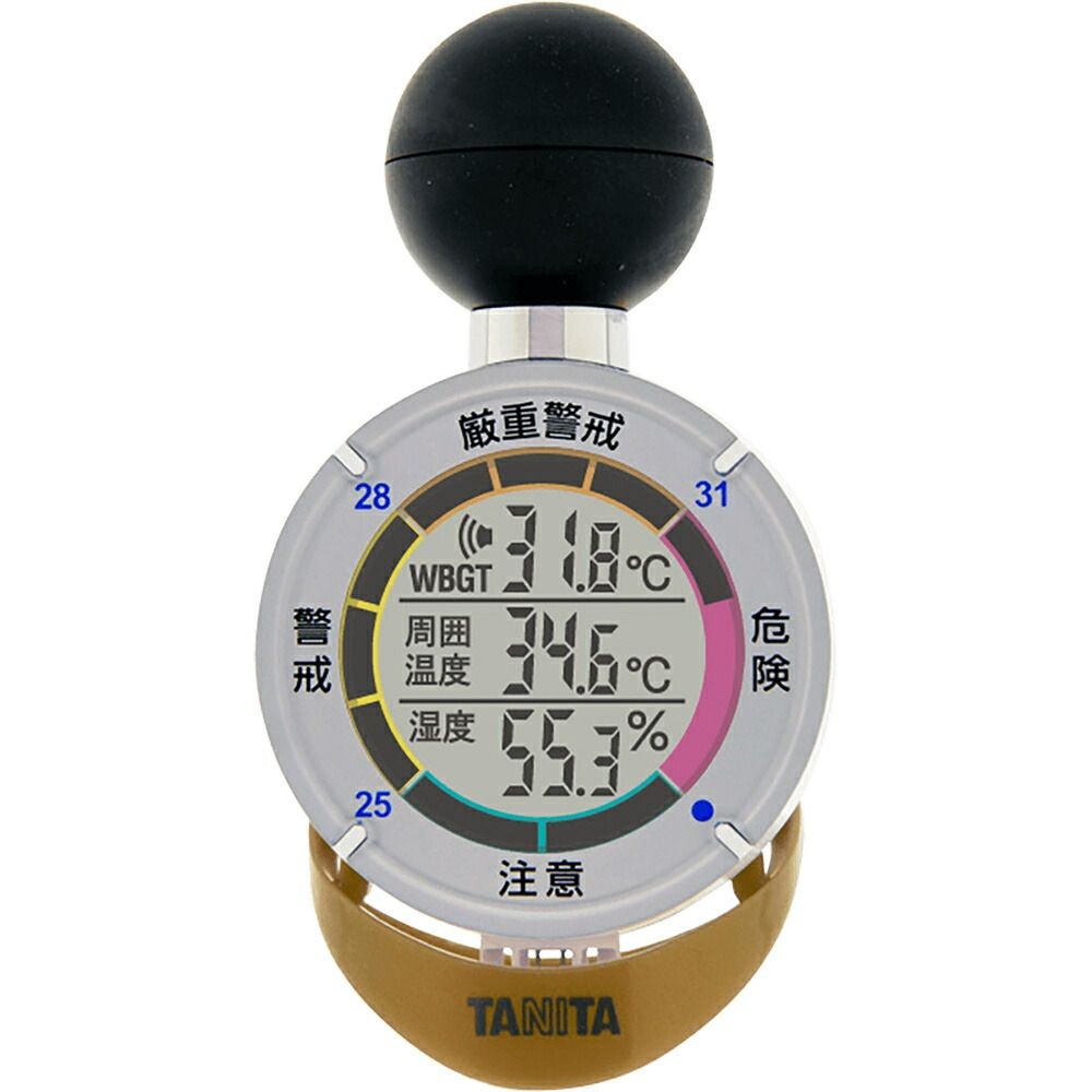 タニタ　黒球式熱中症指数計　熱中アラーム　TT-562-NGD, 黒球式, TT-562-NGD