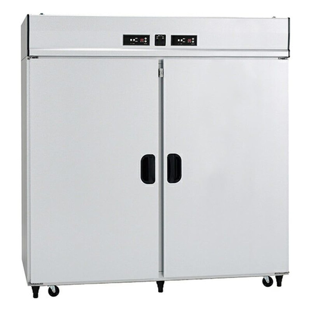 アルインコ 100V 玄米野菜二温保冷庫 28袋用 TWY1700NF 玄米保冷庫【メーカー直送 代引不可】 ※納期約３〜４ケ月, グレー, 28袋用