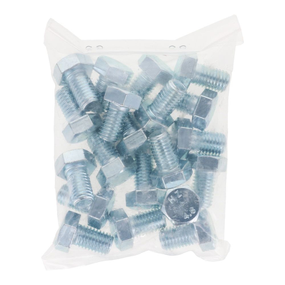 ユニクロ　六角ボルト　Ｍ１２&times;２０　２０入, ボルト, 20個入り