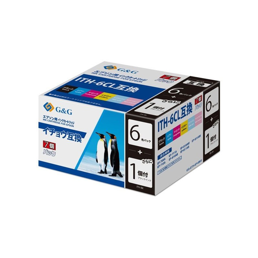 ナインスター汎用インクイチョウ6色　黒, その他カラー１, その他サイズ１