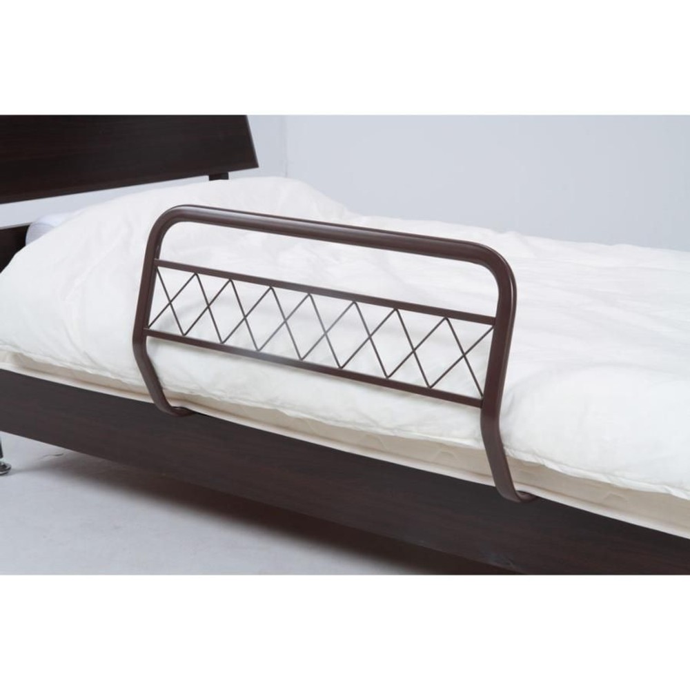 不二貿易  ベッドガード 【メーカー直送・代引不可】, ブラウン, (BR)89898