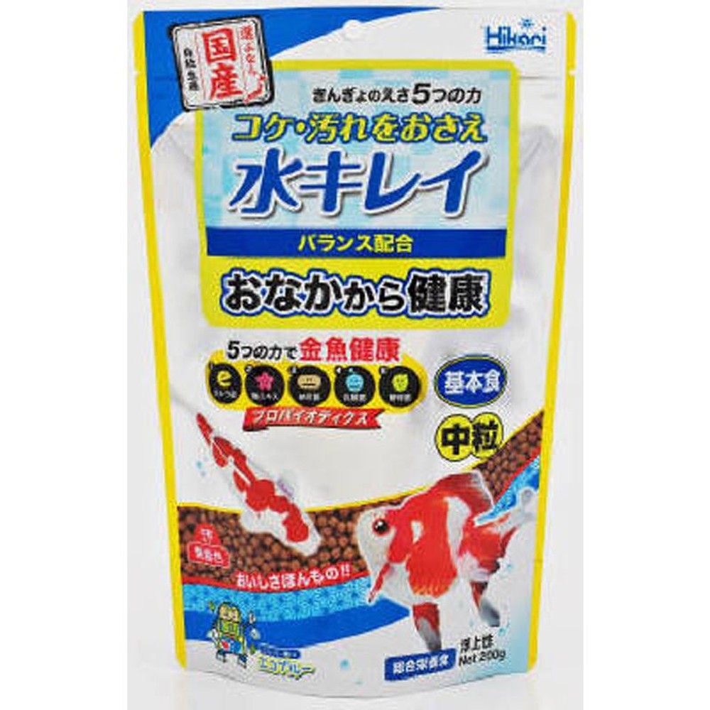キョーリン　きんぎょのえさ5つの力　基本食　中粒　200ｇ, その他カラー１, その他サイズ１
