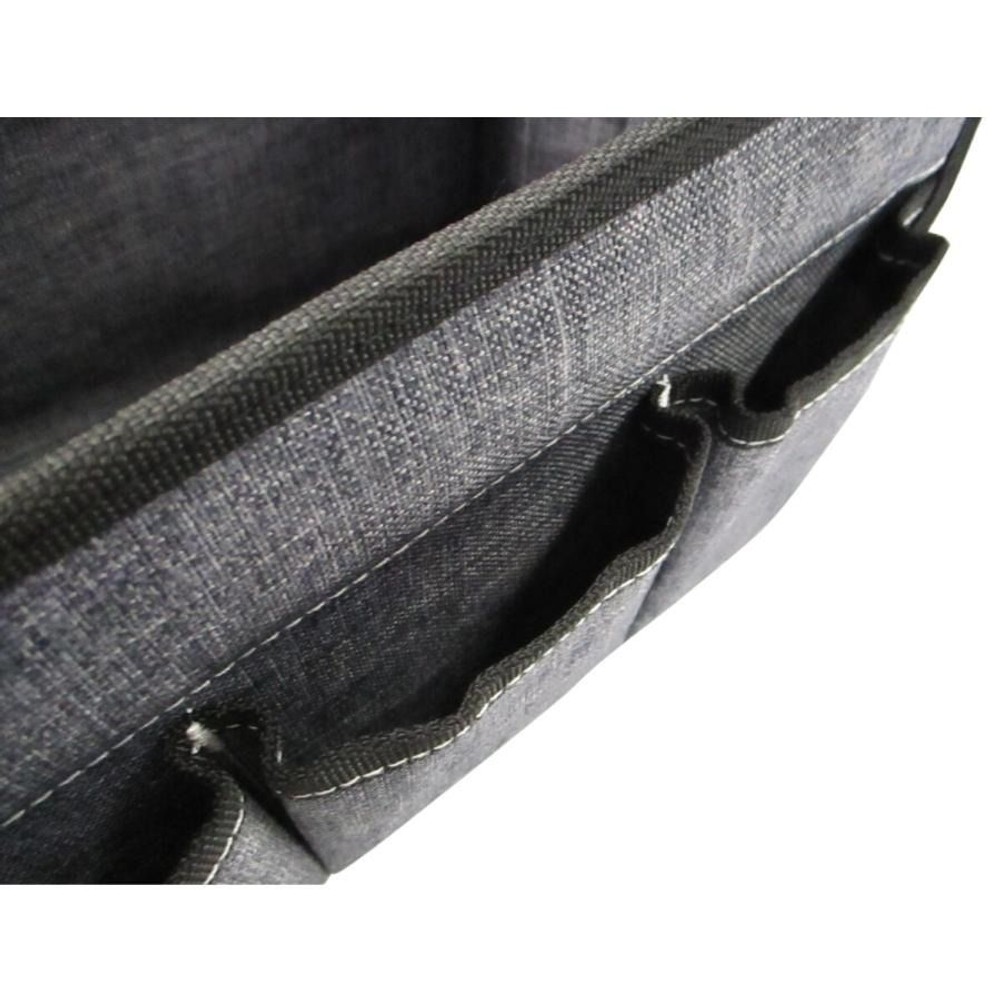 WIZ'A ウィザ 折畳ツールバック WZB-006BL, グレー, 折り畳み式