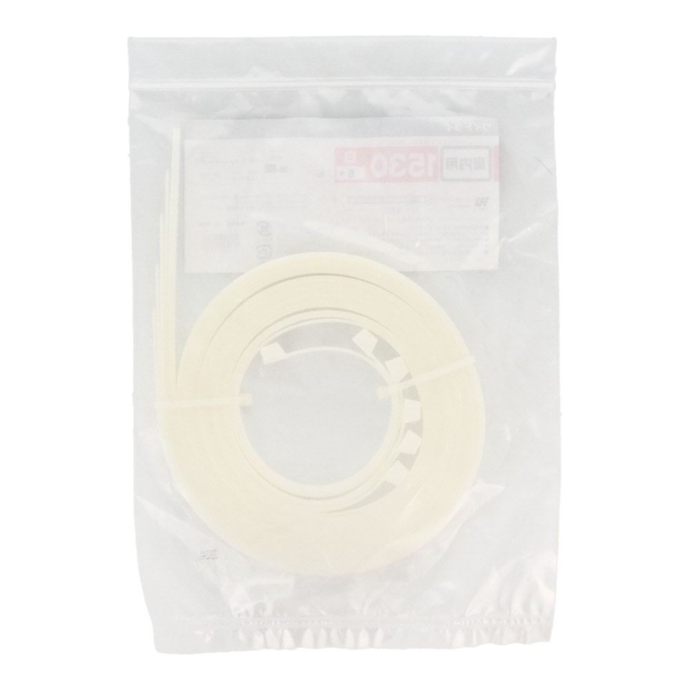 結束バンド ワイドロックタイ 1530mm 白 屋内用 6本, 白, 1530mm