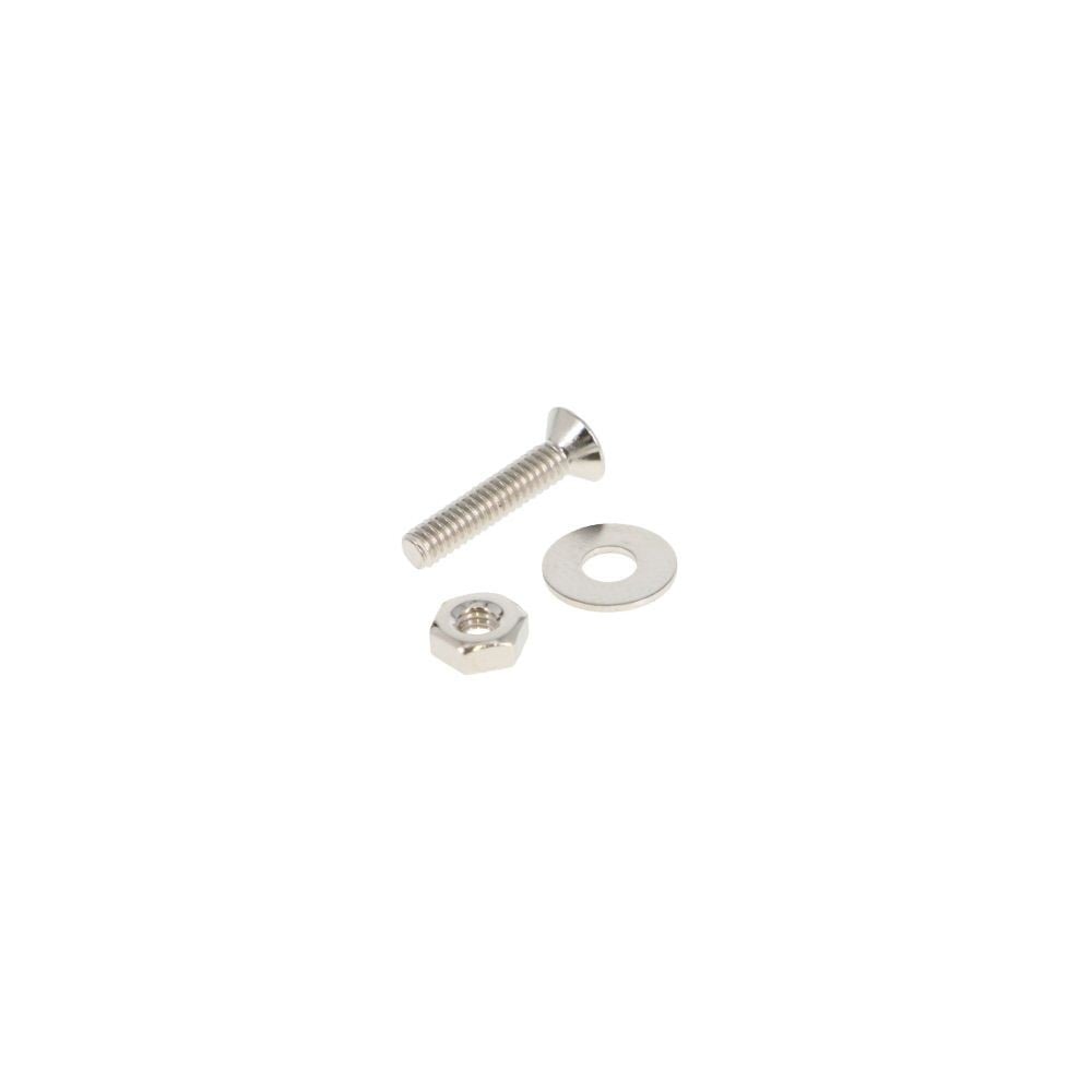 ＤＯ―４０３真中Ｎ小ネジ　皿　　２Ｘ１０, ニッケル, M2&times;10mm