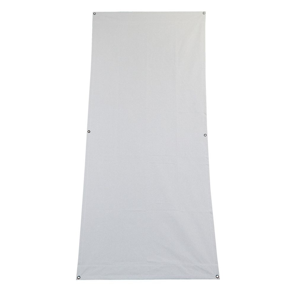 ウイザ　WIZ'A　屋外用遮光カーテン　ルーナ　ライトグレー, ライトグレー, 190x250cm