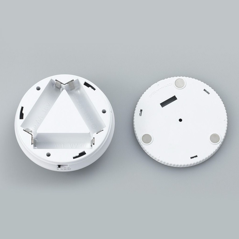 ヤザワ　タイマー付きミニポンライト　ＮＢＳＷＮ17ＷＨ, ホワイト, 白色LED&times;3灯