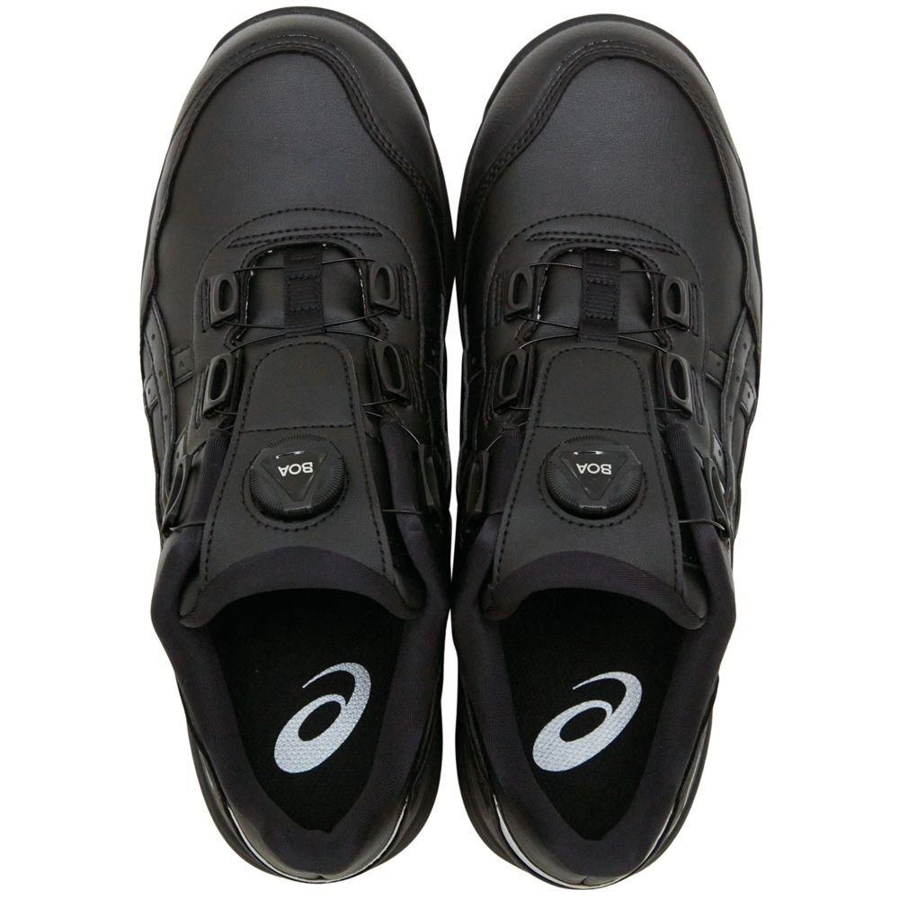 アシックス（ASICS） ウィンジョブ CP306 BOA ブラック×ブラック, ブラック×ブラック, 25.5cm