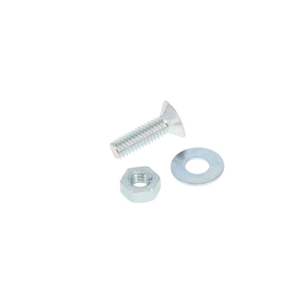 ＤＯー３５０　小ネジ　皿　Ｍ３．５ｘ１２, ユニクロメッキ, M3.5&times;12mm