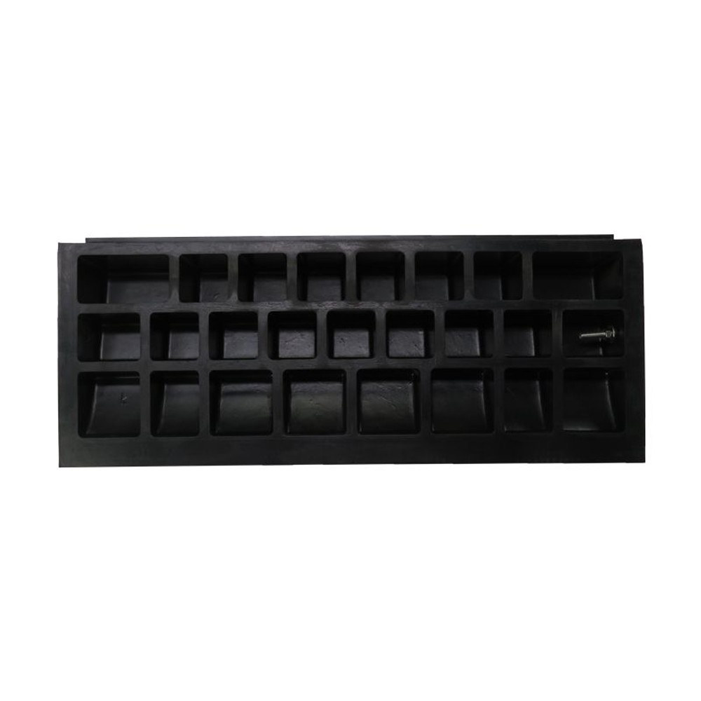 ゴム段差プレート （4t耐荷重）, 黒, 600x95mm