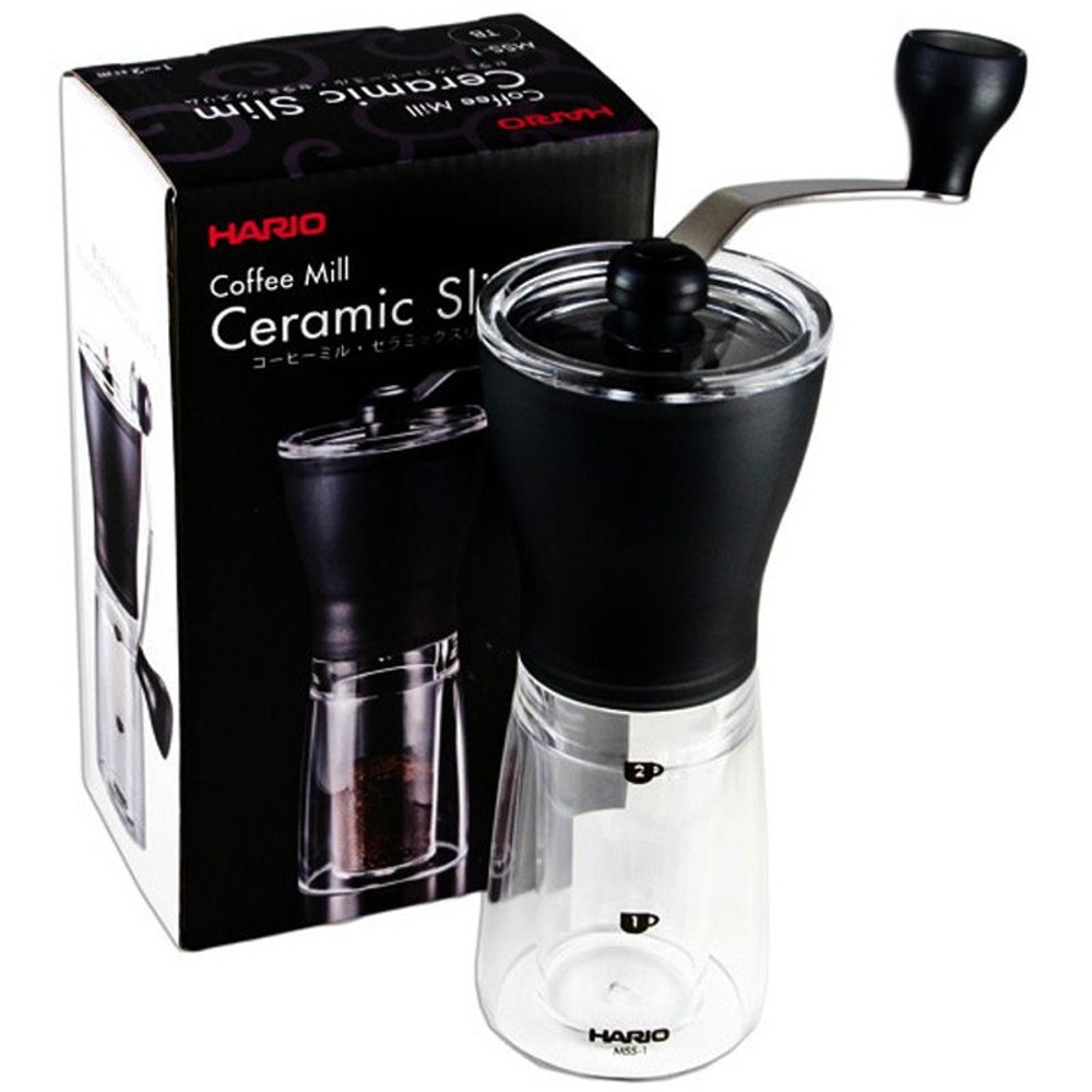 ハリオ　コーヒーミル　セラミックスリム　クリアブラック, その他カラー１, その他サイズ１