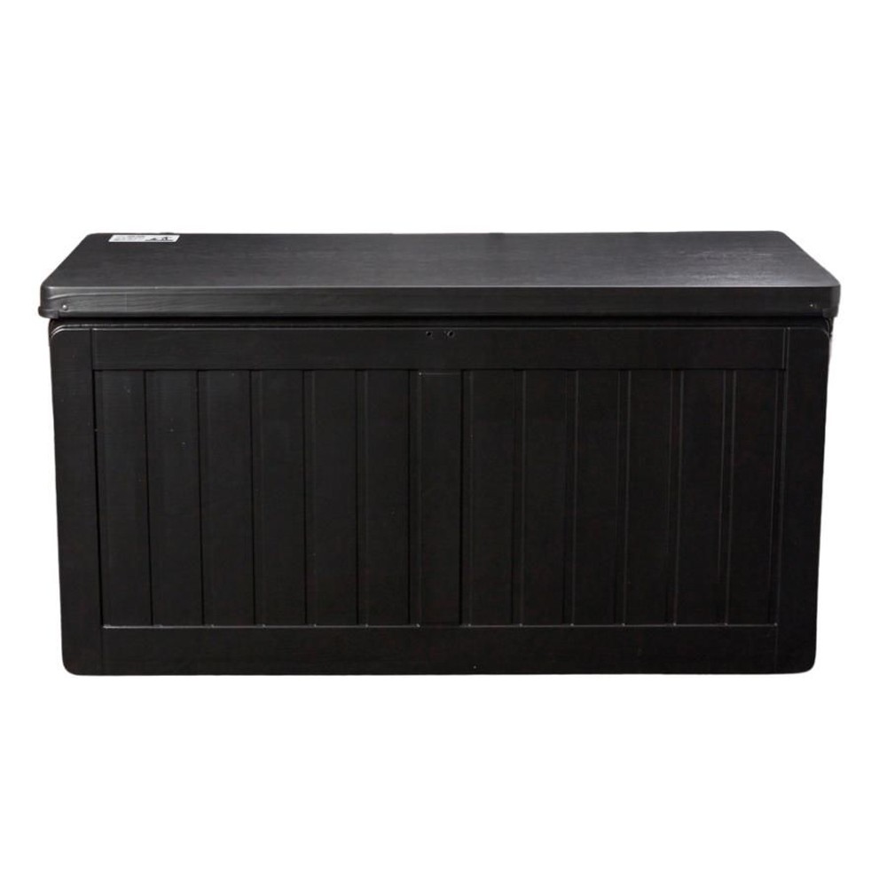 大型屋外分別ストッカー  約190L, ブラック, 190L