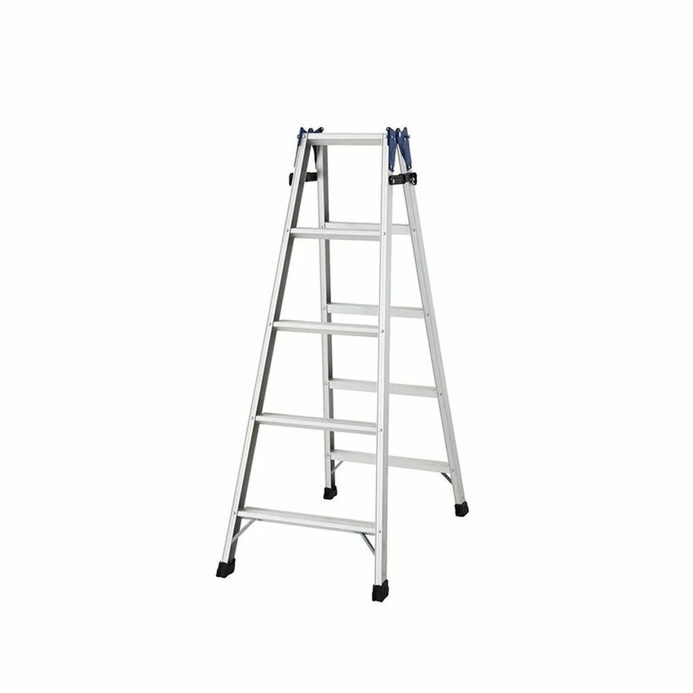 長谷川工業 幅広ステップ脚立 RH-15  1.40m, シルバー, 幅570mm&times;奥行930mm