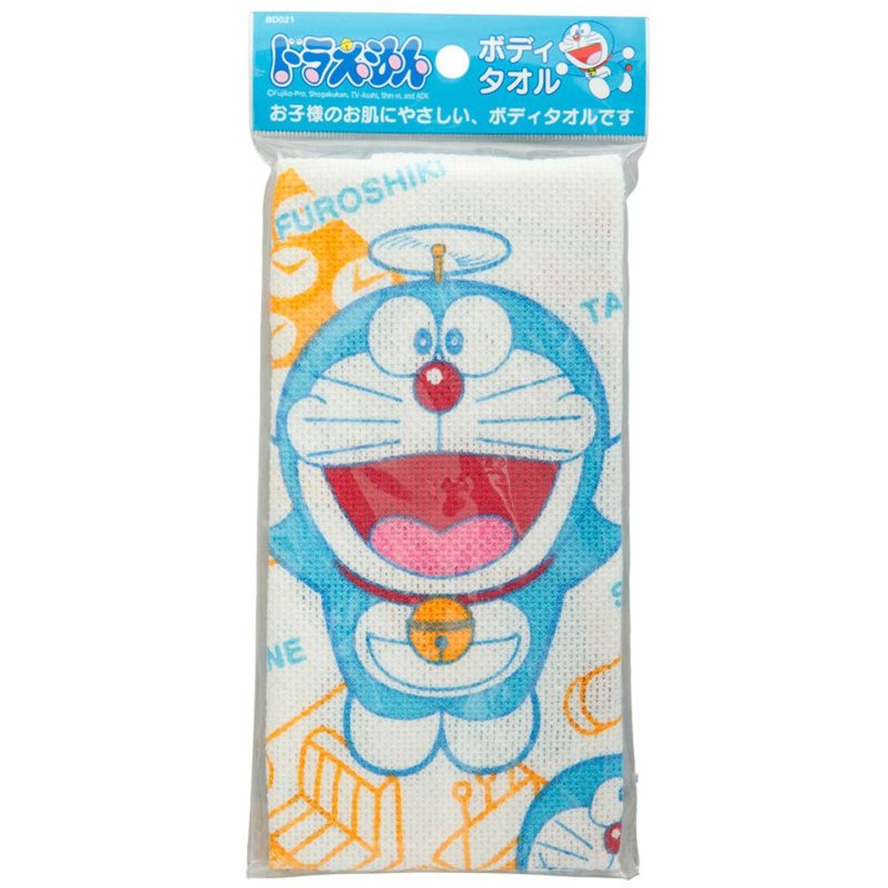アイセン　ドラえもん　ボディタオル, ドラえもん, 90cm