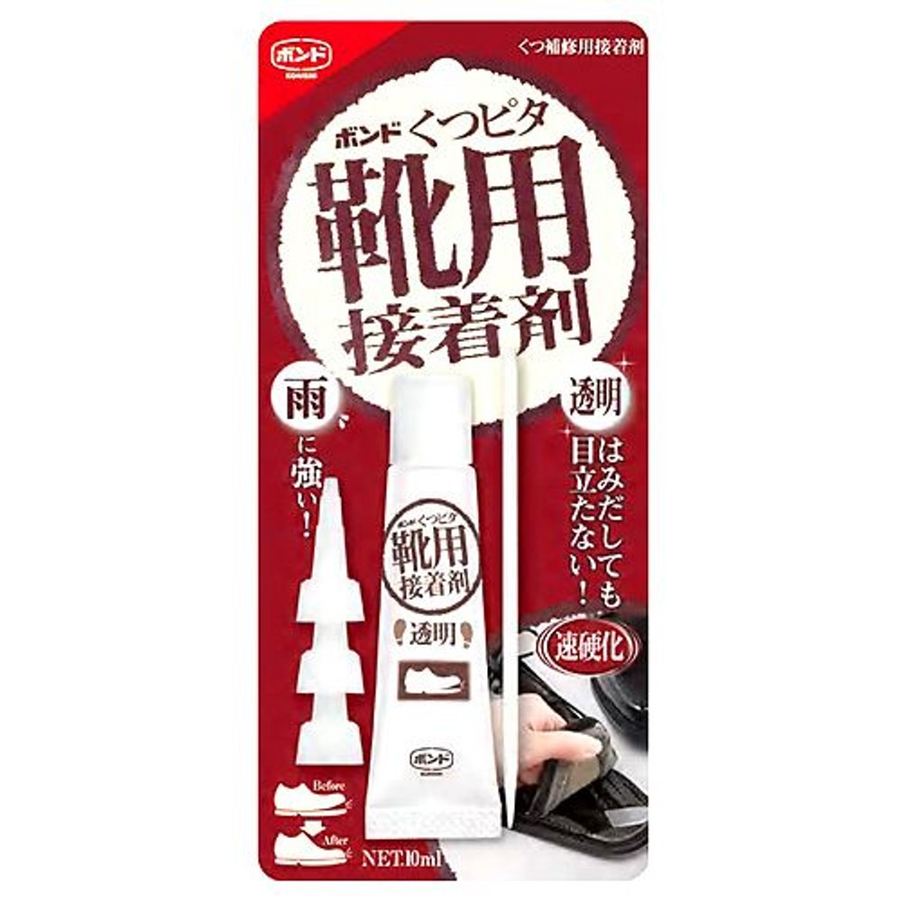 ボンド くつピタ 透明 10ml, 透明, 10ml