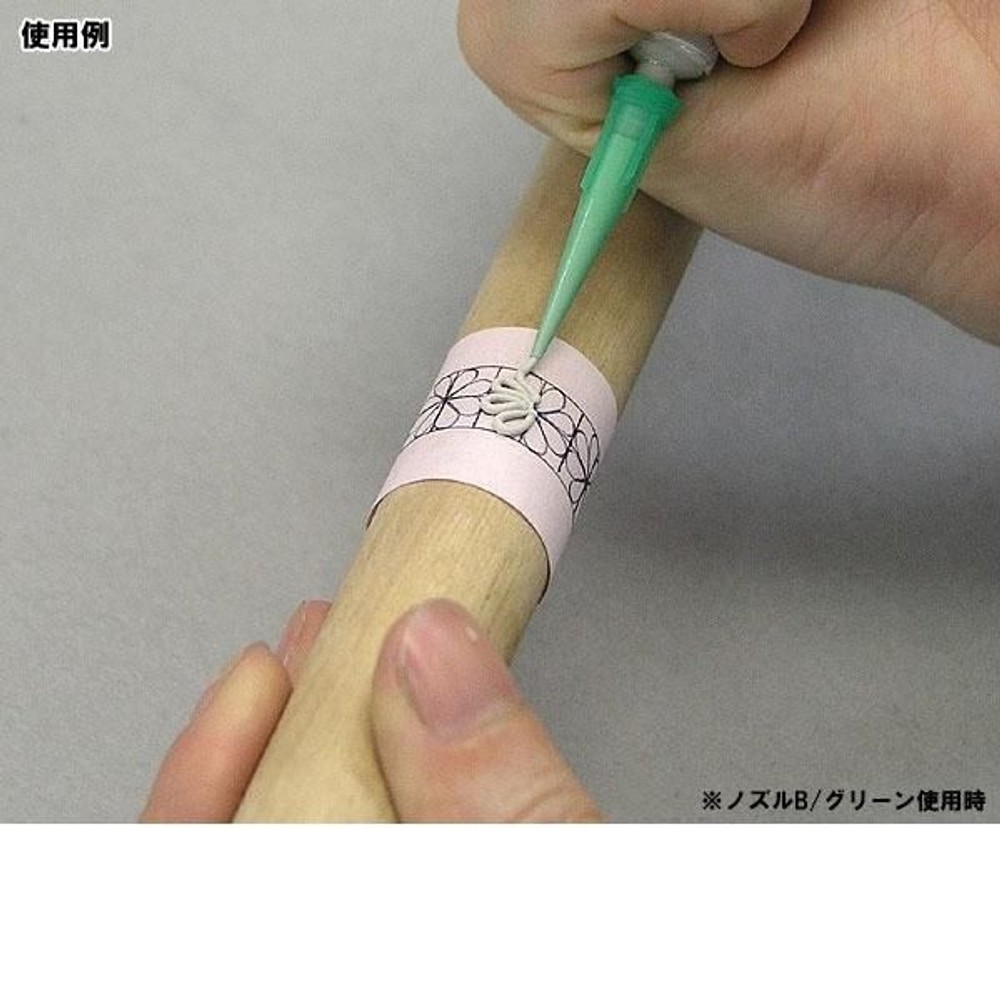 アートクレイシルバー シリンジ用ノズル C/グレー(太口) 1本 A-0018, シリンジ用ノズル C/グレー, (太口) 1本 A-0018