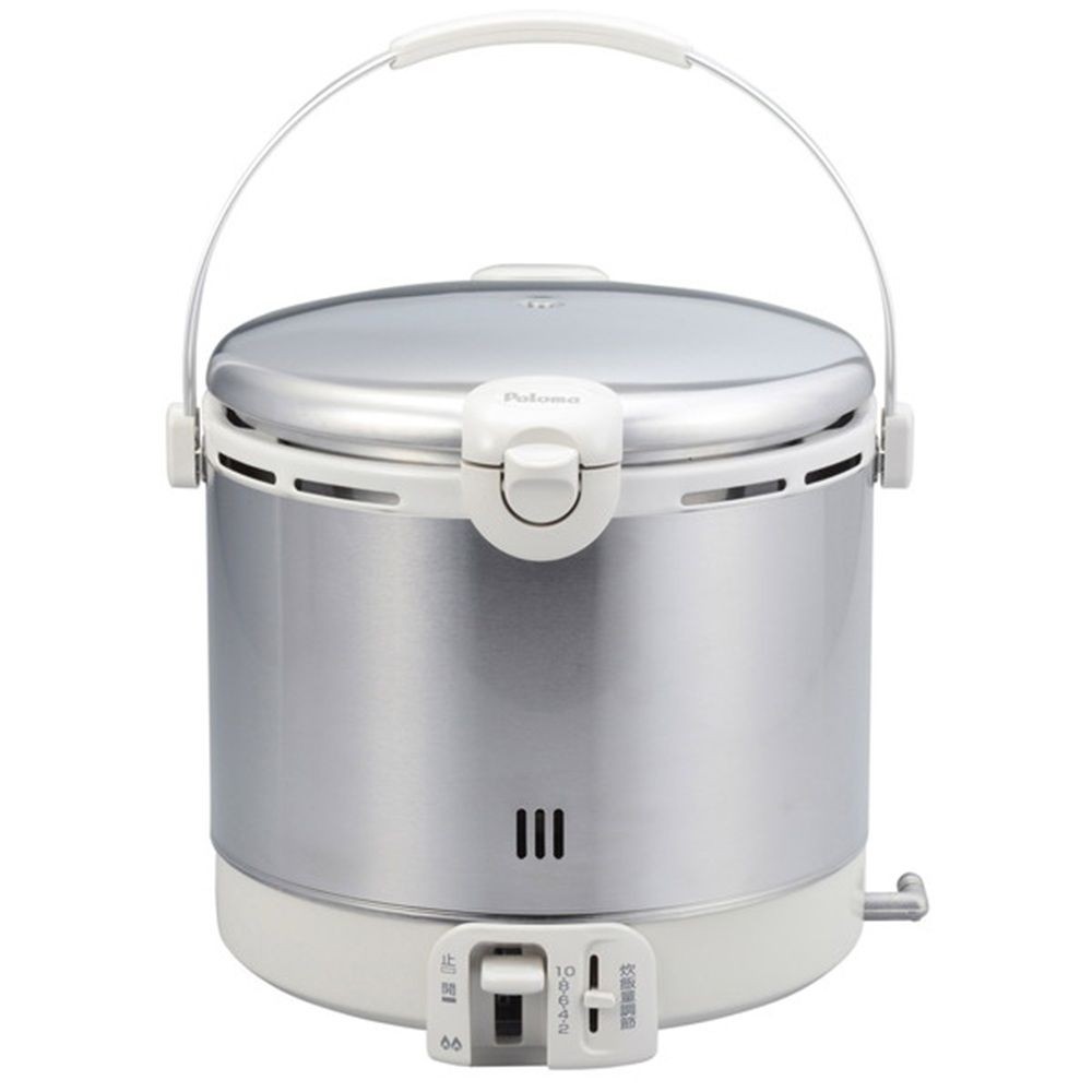 パロマ ガス炊飯器 PR-18EF 1升炊き, ナチュラルホワイト-プロパンガス, LP