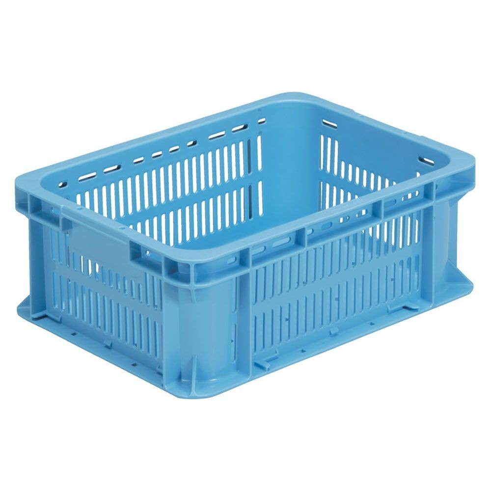 サンコー サンテナー B#16E ライトブルー 101455-00 &times;10個セット【メーカー直送・代引不可】【法人限定】【日祝配送不可・時間指定不可】, ライトブルー, 10P