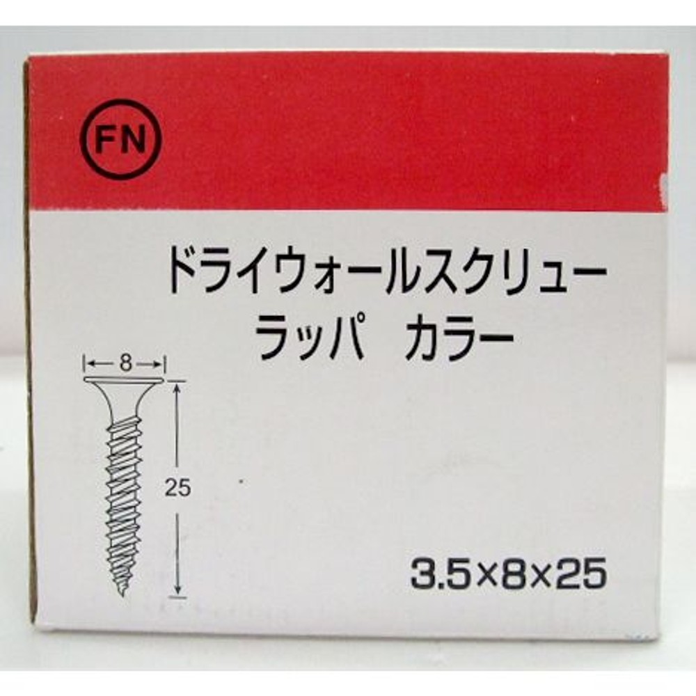 軽天ビス　ラッパ カラー 約１０００本入り, -, 1000本入り