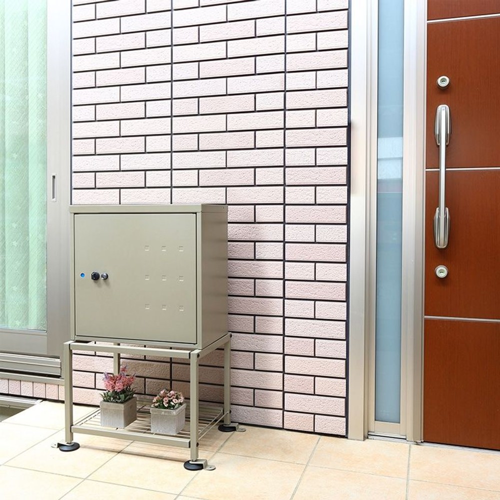 宅配ボックス架台【メーカー直送・代引不可】, チタングレー, 宅配ボックス架台