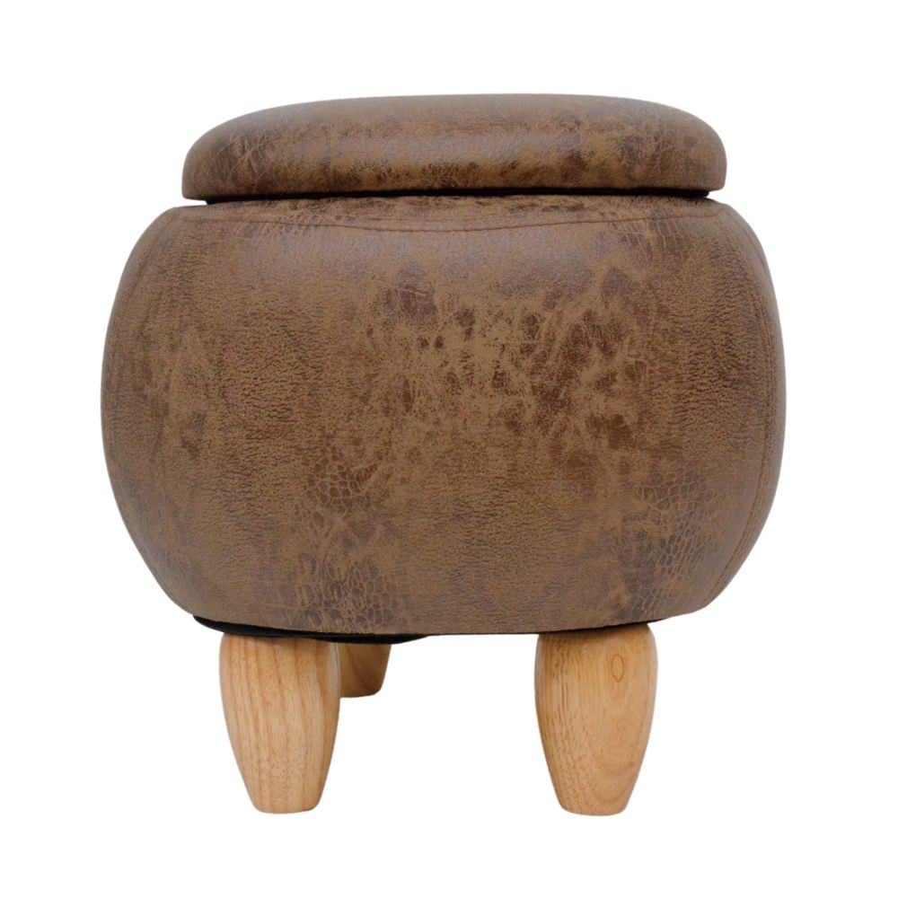 動物スツール収納付　カバ, カバ, 約34&times;67&times;36cm