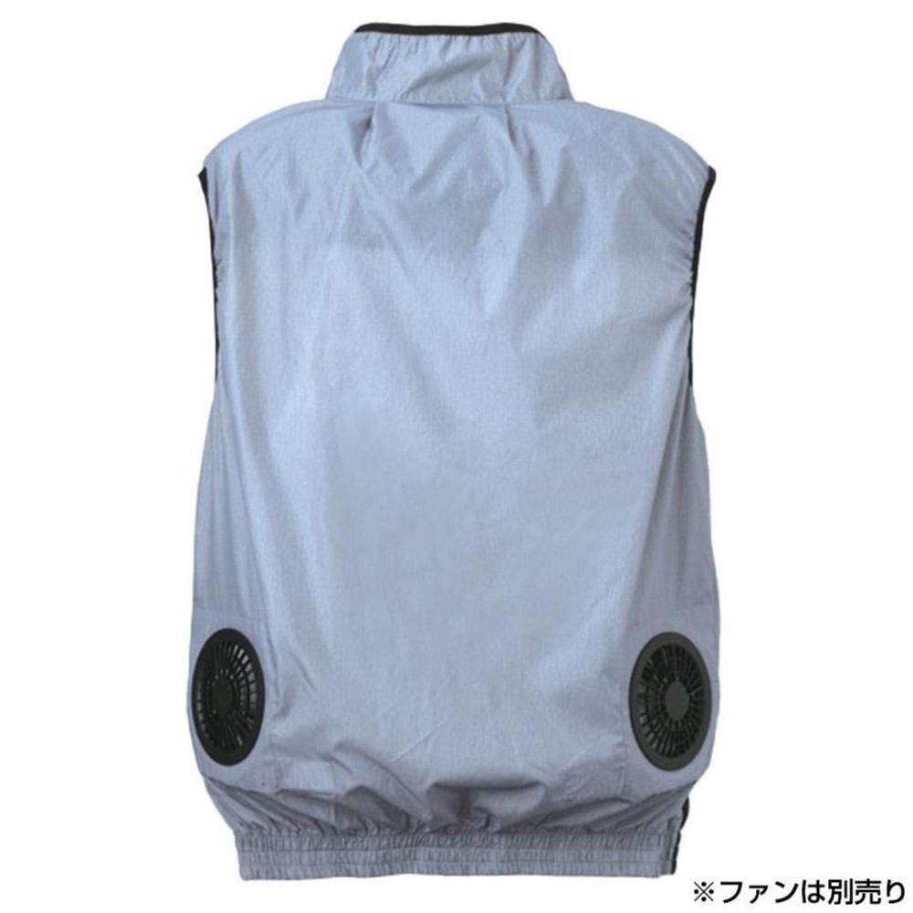 【数量限定】【値下げ】空調ウェア ベスト グレー, グレー（M）, Ｍ
