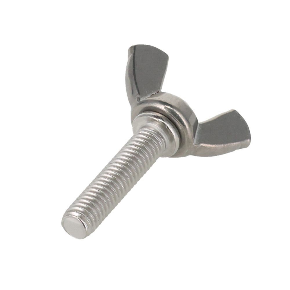 ステンレス　蝶ボルト　Ｍ６&times;２５　１入, シルバー, M6&times;25mm