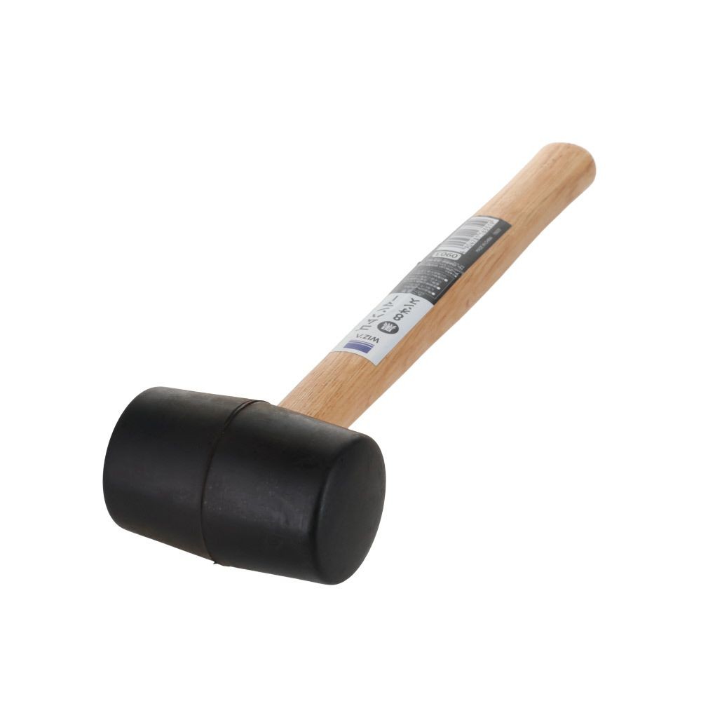 ゴムハンマー　黒　８オンス　２２５ｇ, 黒, 8オンス