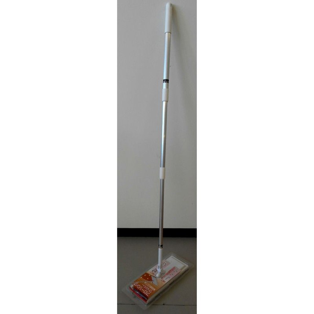 フローリングワイパー本体　アルミ3段伸縮柄タイプ