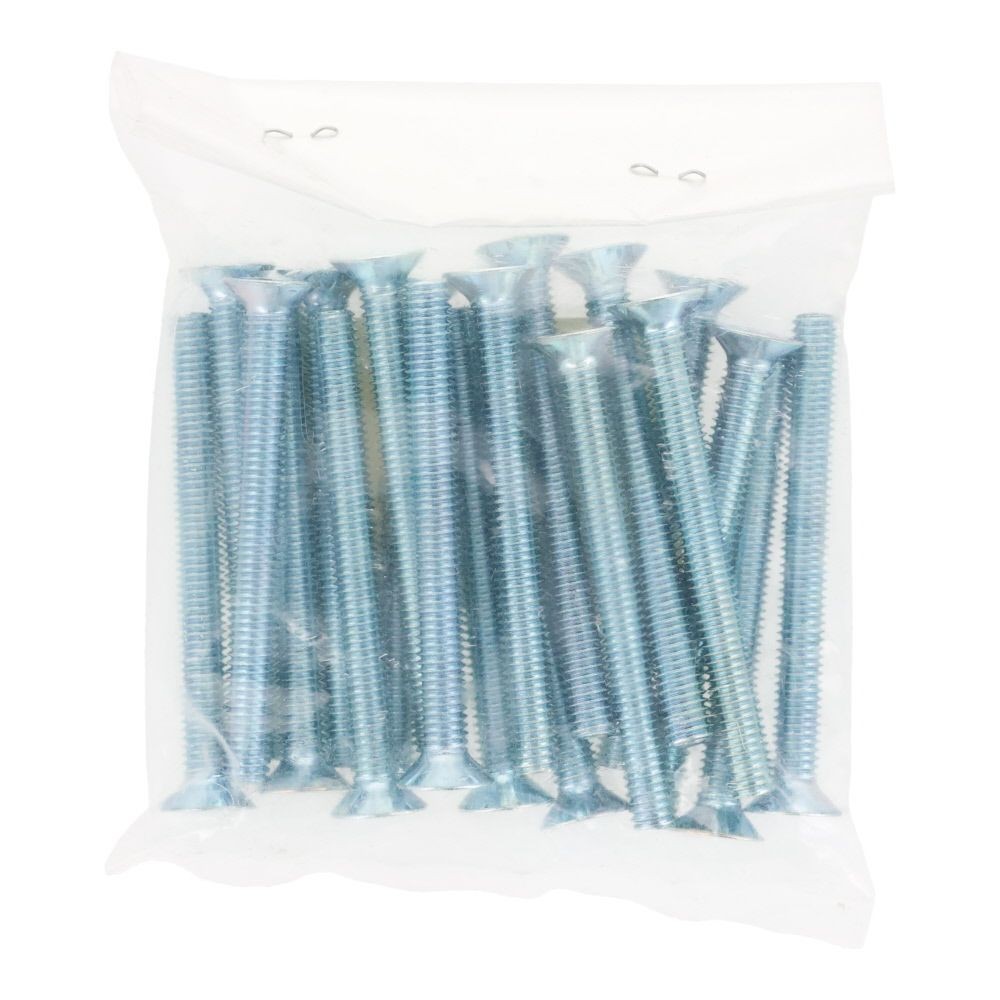 ユニクロ　小ねじ　皿　Ｍ６&times;６０　２０個入り, 小ねじ, M6&times;60