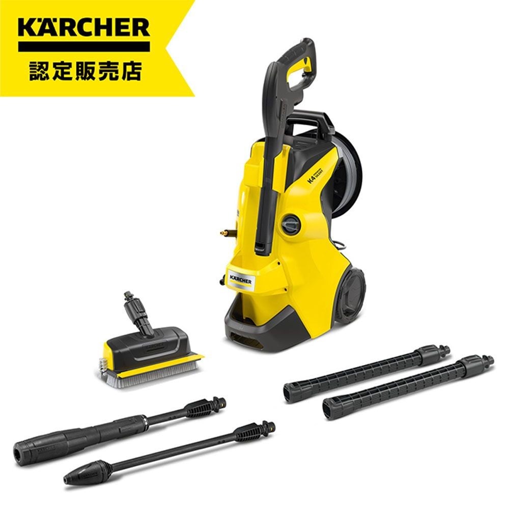 ケルヒャー 高圧洗浄機 K4 プレミアム サイレント 1603-440, イエロー（東日本）, 50Hz