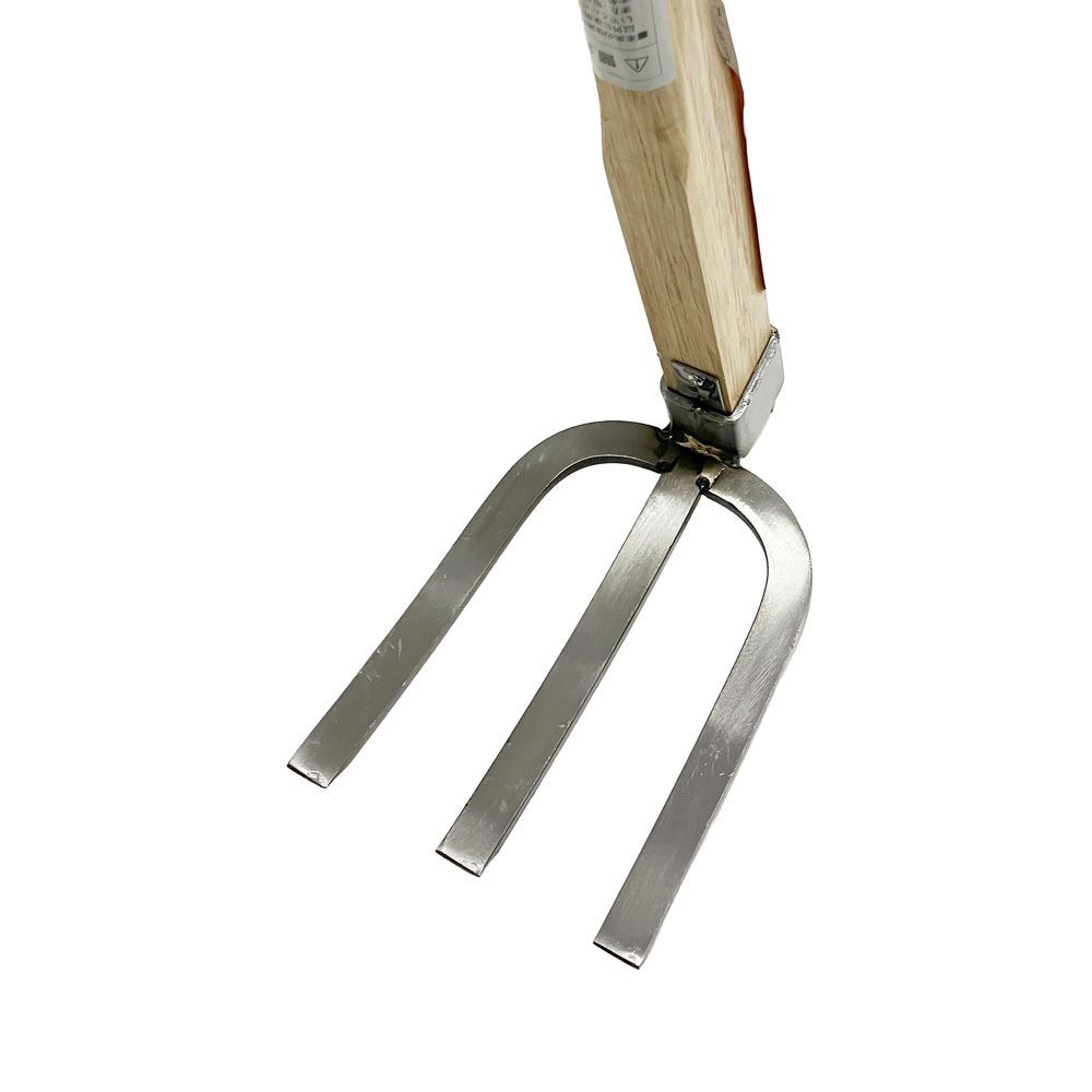 若獅子 木柄ステンホーム 三本鍬, 三本鍬, 幅130mm&times;奥行1065mm&times;高さ218mm