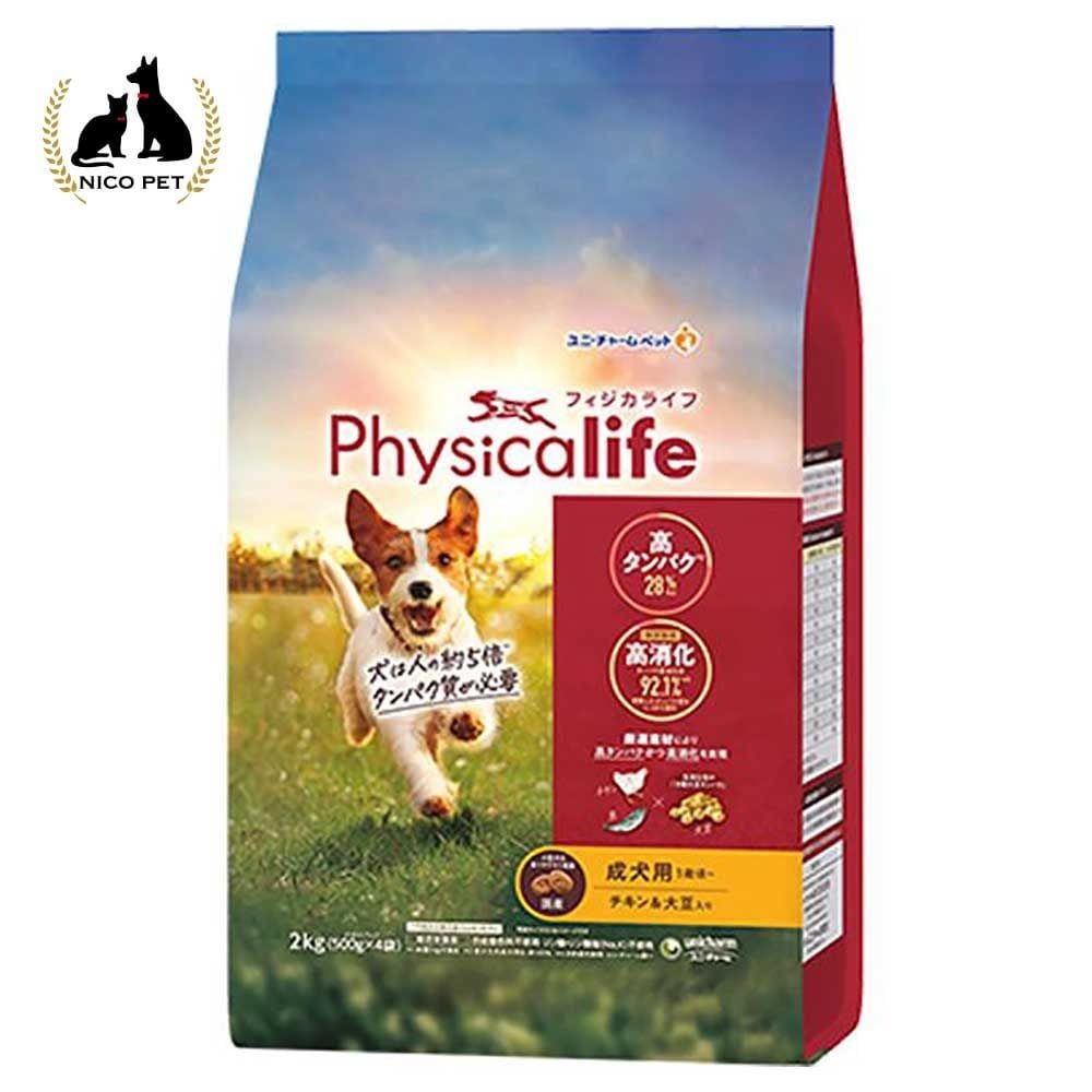 Ｐｈｙｓｉｃａｌｉｆｅ（フィジカライフ）　成犬用　チキン＆大豆入り　２ｋｇ, 成犬用, 2kg