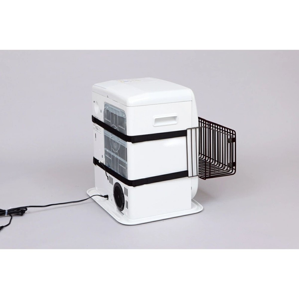 グリーンライフ 吹き出し口ガード FG-49SB ファンヒーターガード, グレー, 幅400mm×奥行192mm×高さ200mm