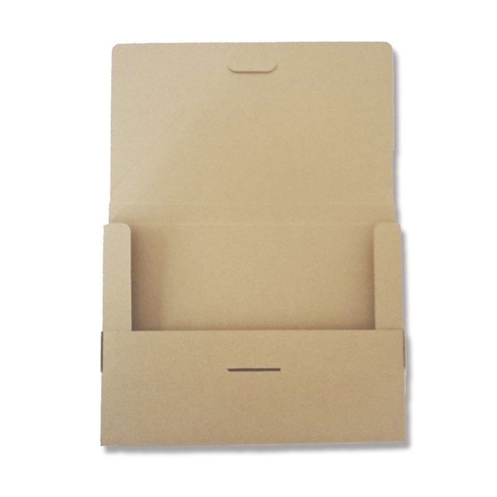 【5個セット】シモジマ 発送用ダンボール A4-H25 10枚入り ネコポス対応サイズ メール便 段ボール 【メーカー直送・代引不可】, ネコポス対応, 2123000