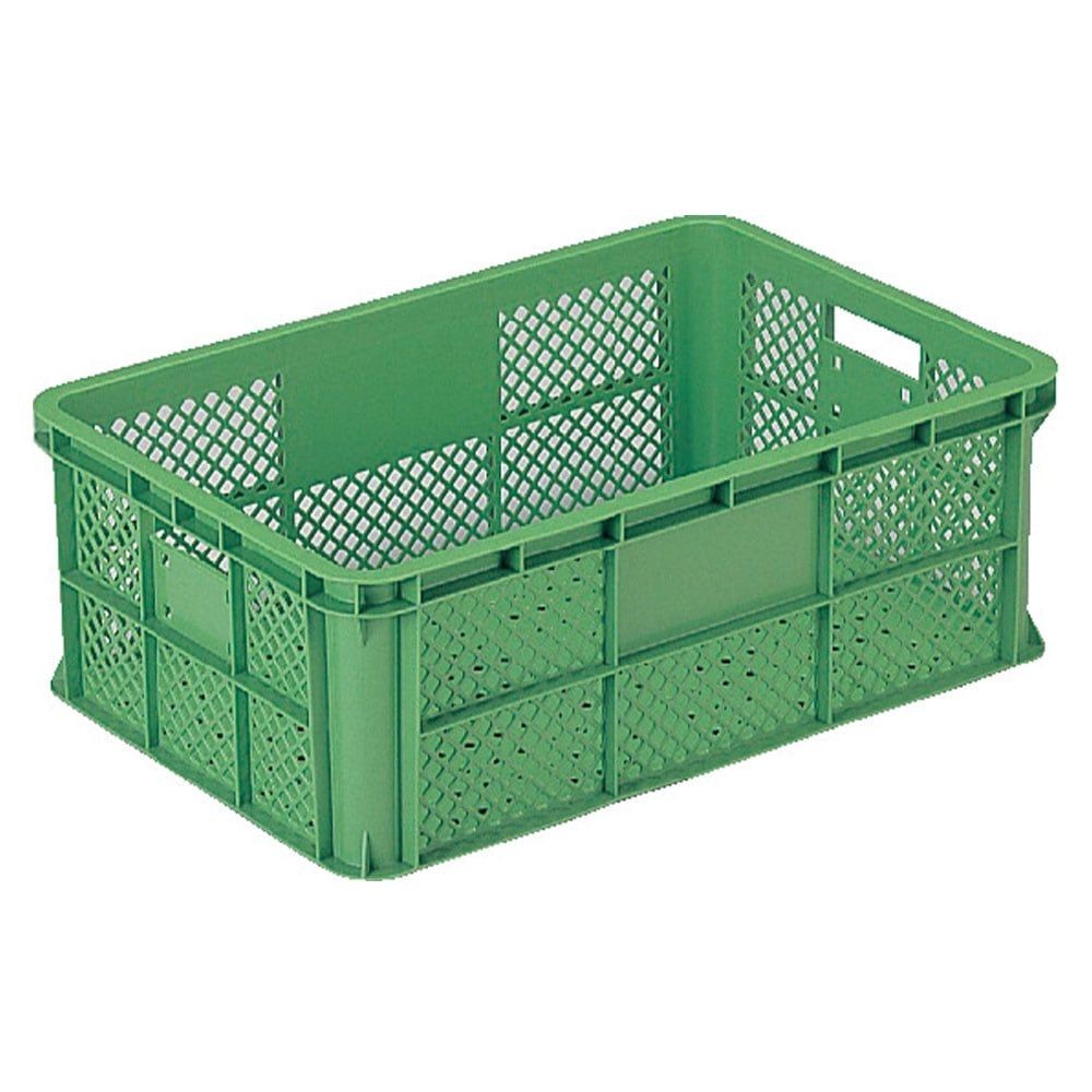 サンコー サンテナー B#37-2 グリーン 105801-00 &times;5個セット【メーカー直送・代引不可】【法人限定】【日祝配送不可・時間指定不可】, グリーン, 5P