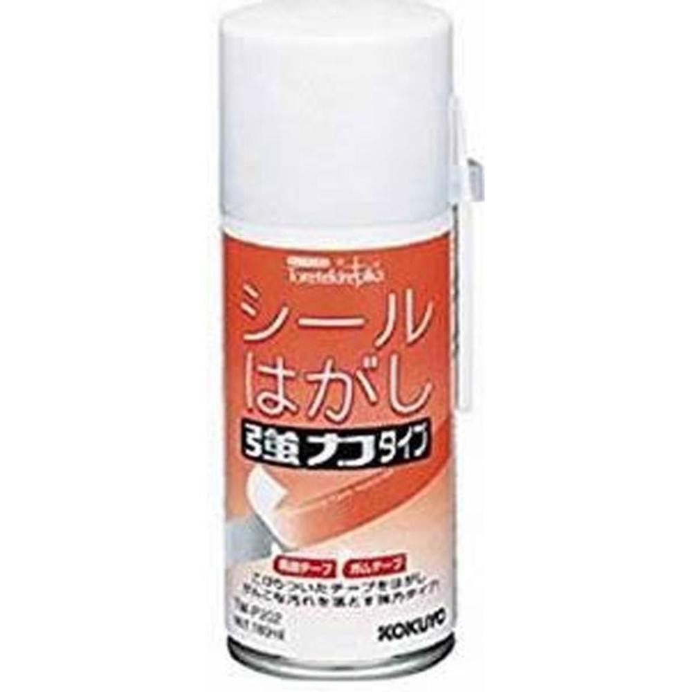 コクヨ　シールはがし　強力タイプ　スプレー式, 強力タイプ, 180ml