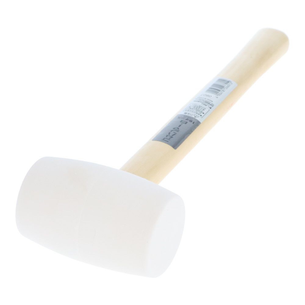 ゴムハンマー白　１６オンス　４５０ｇ, 白, 450g