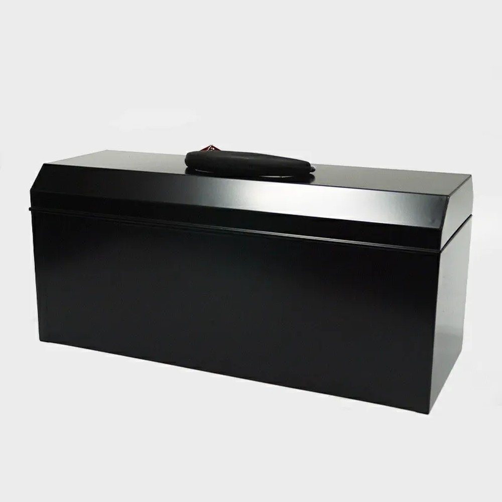 スチールツールケース　ブラック　　321100, ブラック, 幅510&times;奥行205&times;高さ230