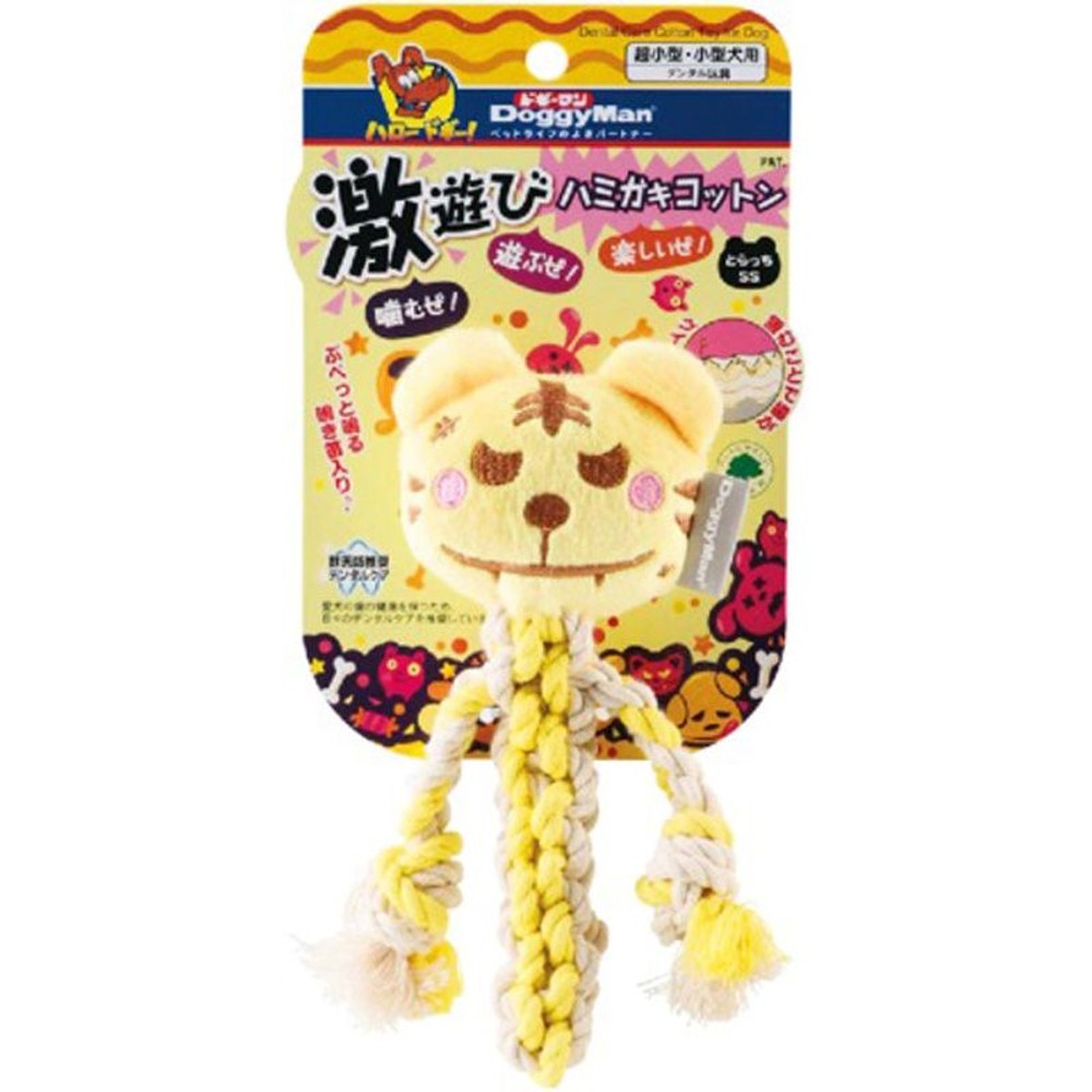 ドギーマン　激遊びハミガキコットン　とらっち, その他カラー１, SSサイズ